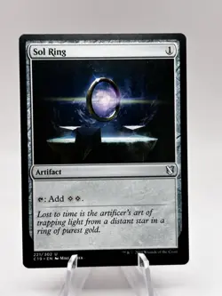 Sol Ring 221/302 Commander 2019 C19 MTG NM - Image 1
