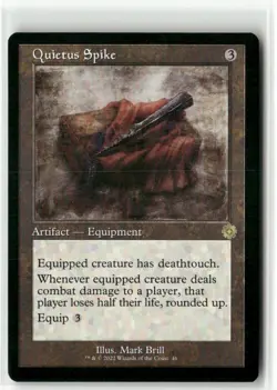 Quietus Spike - The Brothers' War Retro Frame Artifacts MTG NM - Image 1