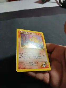 Pokemon Blaine's Moltres 1/132 Swirl Holo | Gym Heroes - Lightly Played - Image 4