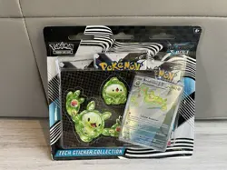 Pokemon Black Bolt 3-Pack Tech Sticker Collection FACTORY SEALED - Image 1