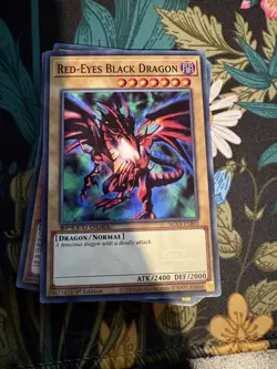 YuGiOh Red-Eyes Black Dragon SGX3-ENB02 Speed Duel 1st Edition - Image 1