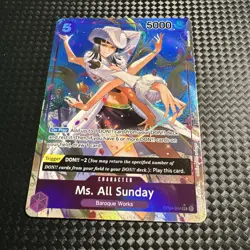 Ms. All Sunday Alternate Art Kingdoms of Intrigue OP04-064 - Image 1