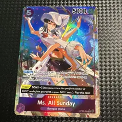 Ms. All Sunday Alternate Art Kingdoms of Intrigue OP04-064 - Image 2