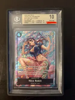 Nico Robin Alt Art Op12-87 Legacy Of The Master Foil BGS 10 - Image 1