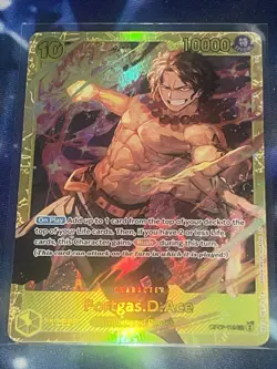 Portgas D Ace PRB-02 OP07-119 SEC The Best Vol 2 One Piece NM (Reprint) - Image 1