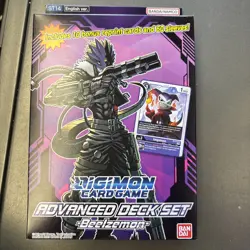 Digimon Card Game Beelzemon Advance Deck Set ST14 Brand New - Image 1