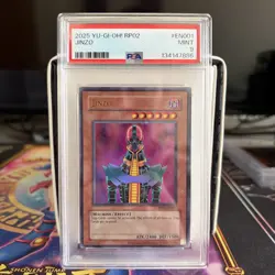 PSA 9 Unlimited Jinzo 2025 RP02-EN001 Yugioh Card (Reprint) - Image 1