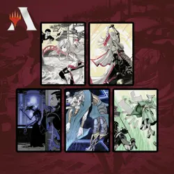 MTG ARENA CODE - Secret Lair - Kamigawa: the Manga: the Cards - Sleeves - Image 4