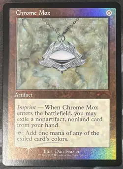 Foil Chrome Mox Secret Lair: 30th Anniversary Countdown Kit MTG - Image 1