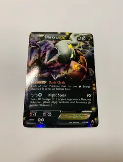 Pokemon TCG - Darkrai EX 63/108 Rare 2012 Dark Explorers - Ungraded - Image 1