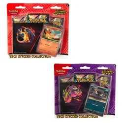 LOT OF 5 Pokemon Mega Evolution Ascended Heroes Tech Sticker Collection NEW - Image 1