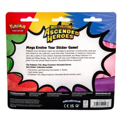 LOT OF 5 Pokemon Mega Evolution Ascended Heroes Tech Sticker Collection NEW - Image 4