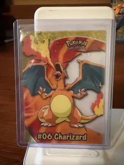 Pokemon TCG Charizard #06 Topps Clear Series PC3 Nintendo Rare TV Animation - Image 1