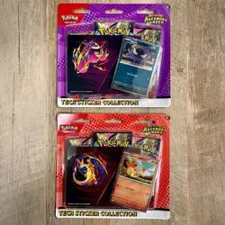 Set of 2 Ascended Heroes Tech Sticker Collection Pokemon TCG Mega Evolutions - Image 1