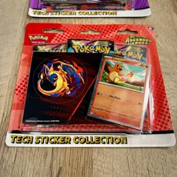 Set of 2 Ascended Heroes Tech Sticker Collection Pokemon TCG Mega Evolutions - Image 2