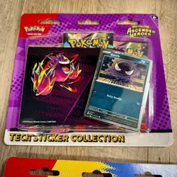 Set of 2 Ascended Heroes Tech Sticker Collection Pokemon TCG Mega Evolutions - Image 3