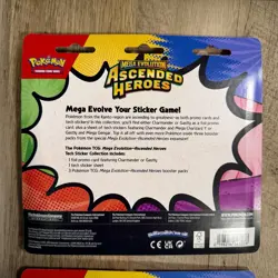 Set of 2 Ascended Heroes Tech Sticker Collection Pokemon TCG Mega Evolutions - Image 4