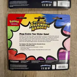Set of 2 Ascended Heroes Tech Sticker Collection Pokemon TCG Mega Evolutions - Image 5