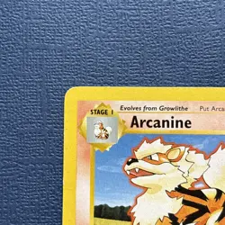 Pokemon Vintage WoTC Arcanine 23/102 Base Set Shadowless LIGHT PLAY - Image 2