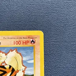 Pokemon Vintage WoTC Arcanine 23/102 Base Set Shadowless LIGHT PLAY - Image 3