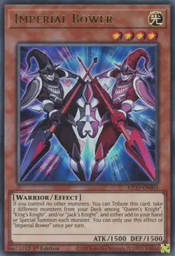 Imperial Bower-Ultra Rare - 1st Edition - KICO-EN003 - King's Court - NM - Image 1