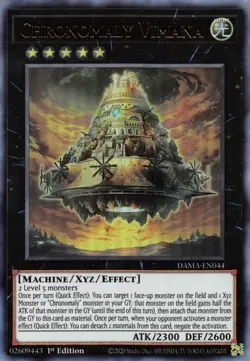 Chronomaly Vimana-Ultra Rare - 1st Edition - DAMA-EN044 - Dawn of Majesty - NM - Image 1