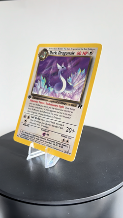 Dark Dragonair 1st Edition 33/82 Vintage Pokemon Card Team Rocket 2000 WOTC - Image 2