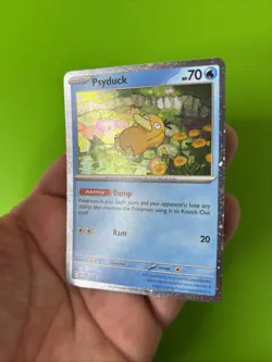Psyduck 007 Black Star Promo Holo Mega Evolution Pokemon Card NM - Image 3