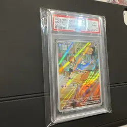 Pokemon TCG Ralts Scarlet & Violet Base Set Holo Illustration Card 211/198 PSA 9 - Image 4