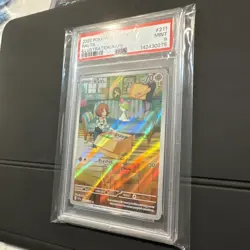 Pokemon TCG Ralts Scarlet & Violet Base Set Holo Illustration Card 211/198 PSA 9 - Image 5