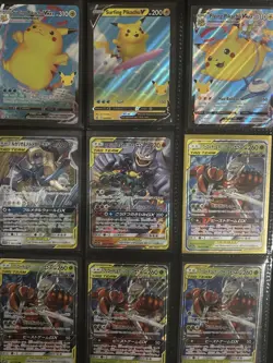 Pokemon Card Binder Collection EX GXVMAX TAG TEAM Full Art Ultra Rare Lot EN JP - Image 1