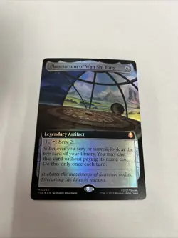 Planetarium Of Wan Shi Tong Extended Art Foil Card #0385 MTG LP - Image 1