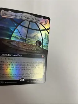 Planetarium Of Wan Shi Tong Extended Art Foil Card #0385 MTG LP - Image 2