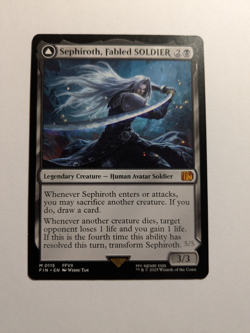Sephiroth Fabled SOLDIER One-Winged Angel FIN #115 Regular MtG - Image 1