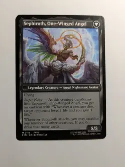 Sephiroth Fabled SOLDIER One-Winged Angel FIN #115 Regular MtG - Image 2