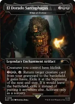 1x Whip of Erebos "El Dorado Sarcophagus" - Extend NM Eng MTG - Secret Lair Drop - Image 1