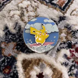 Pokemon Celebrations Flying & Surfing Pikachu Pin - Image 1