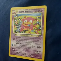 Pokemon TCG - Light Slowbro Neo Destiny 51/105 Uncommon Non Holo LP - Image 2