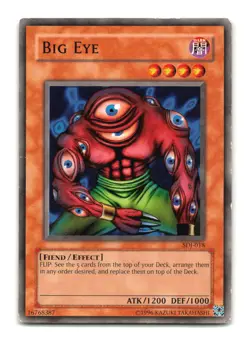 Big Eye - SDJ-018 - YuGiOh-LP - Image 1