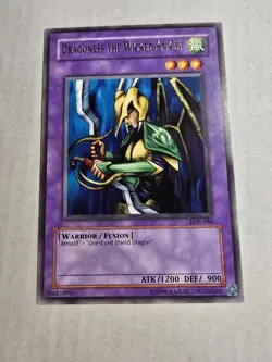 Dragoness the Wicked Knight LOB-086 The Legend of Blue Eyes White Dragon - Image 1