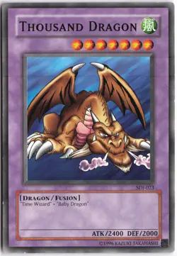 Yugioh - Thousand Dragon SDJ-023 Unlimited - Starter Deck: Joey - Image 1