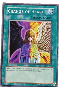 YuGiOh! - Change of Heart -SDJ-030 - Unlimited - Common - Image 1