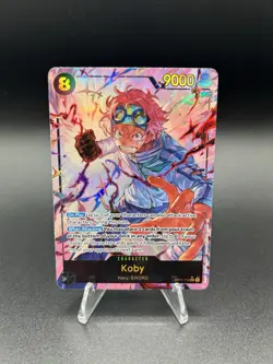 One Piece Koby (119) (Alternate Art) A Fist Of Divine Speed OP11 - Image 1