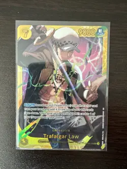 Trafalgar Law SEC OP10-119 One Piece TCG English Royal Blood NM Condition - Image 1