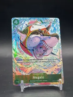 Megalo EB04-018 R ALT ART - The Azure Sea's Seven ENGLISH OP14 One Piece English - Image 1