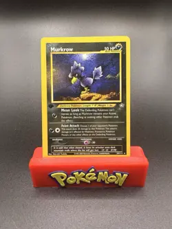 Murkrow - 24/111 - Pokemon Neo Genesis 1st Edition Rare Card WOTC NM - Image 1