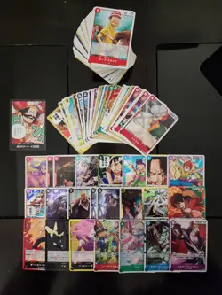 One Piece OP13 Carrying on His Will Japanese - C/UC/R/SR/L/D 139 Card Lot - Image 1