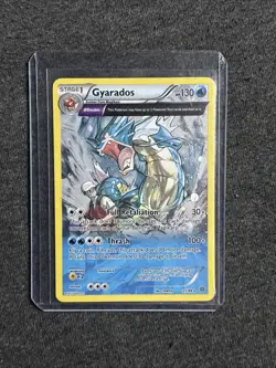 Pokemon TCG Gyarados Holo Rare card from the XY Ancient Origins set - Image 1