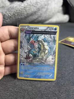 Pokemon TCG Gyarados Holo Rare card from the XY Ancient Origins set - Image 3
