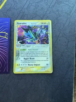 Pokemon Card Gyarados EX Holon Phantoms 8/110 Reverse Holo Rare 007🔥MP🔥 - Image 1